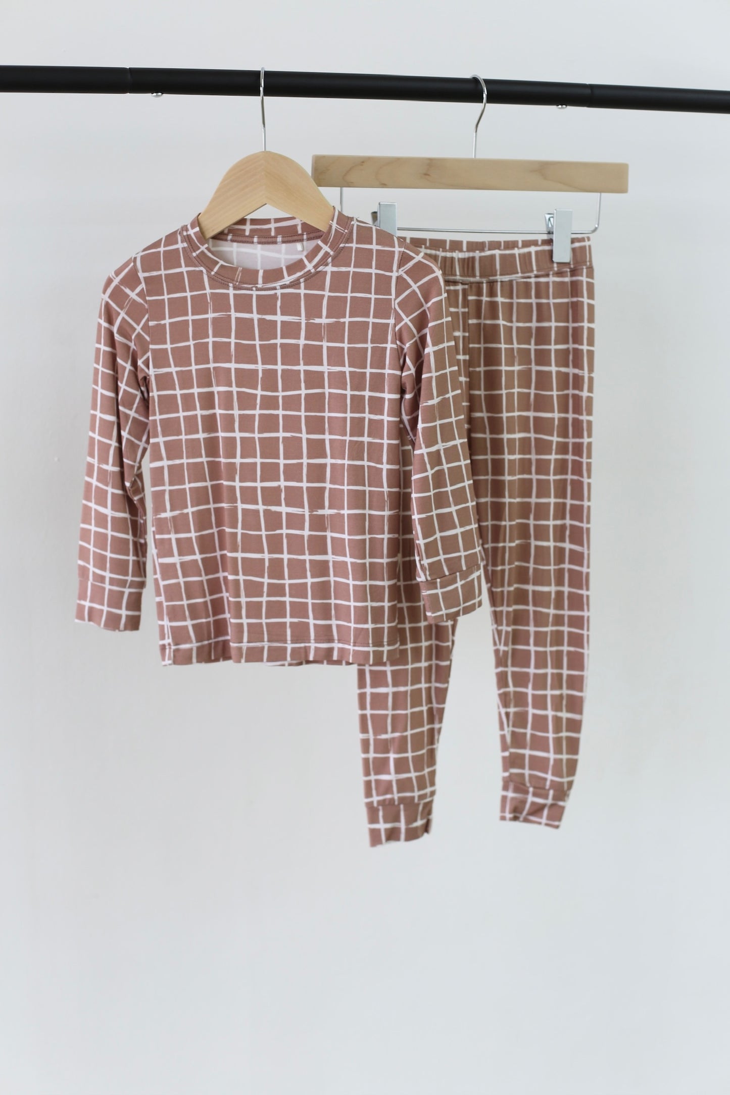 Chocolate Checkers Two Piece Set